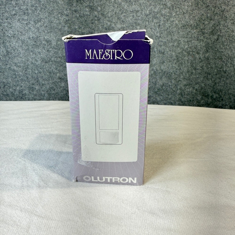 Lutron Maestro MS‎ OPS2 White Occupancy Sensor with Switch 120V